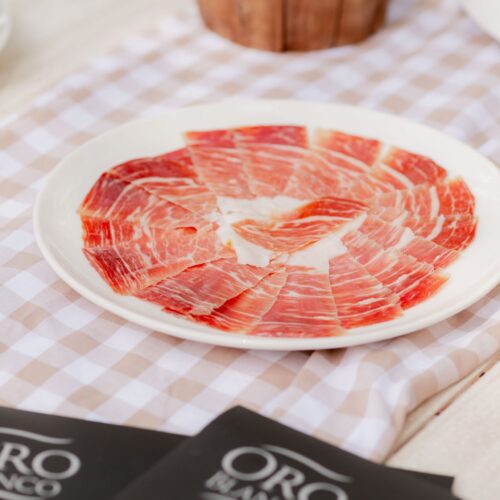 aire sano jamón cortado a cuchillo