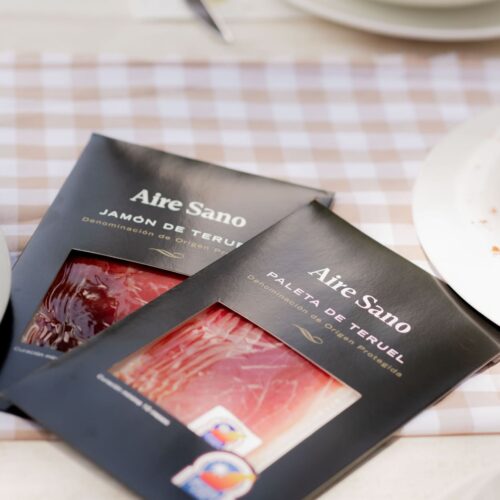 paleta loncheada y jamón loncheado