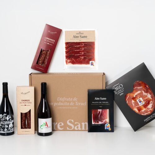 pack por fin jamón y vino