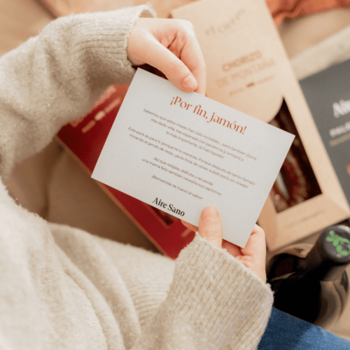 pack jamón para regalar