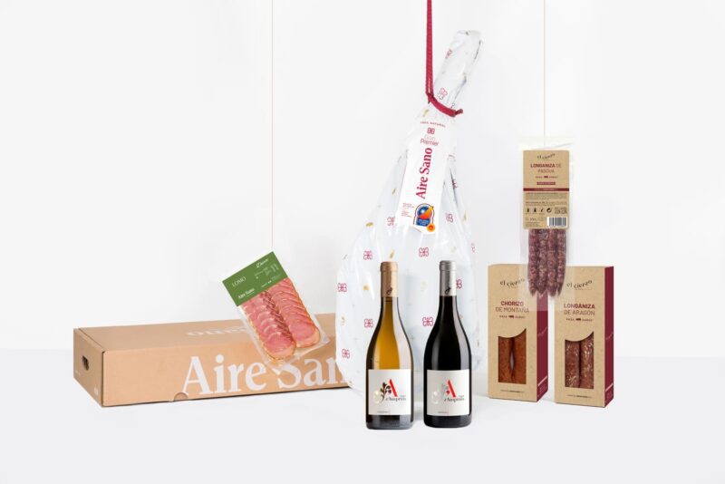 Cesta Jamón Gran Premier