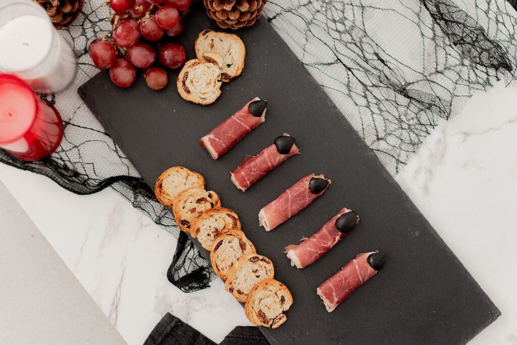recetas halloween jamón